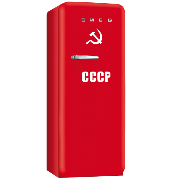 Холодильник однодверный Премиум Smeg FAB28CCCP