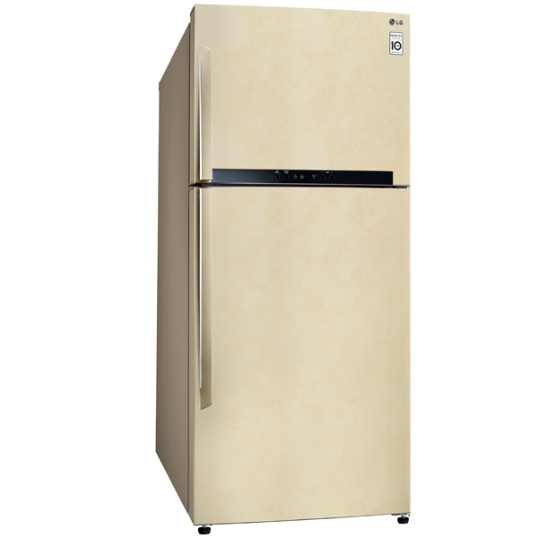 Холодильник с верхней морозильной камерой Широкий LG GN-M702HEHM