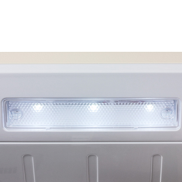 Холодильник с верхней морозильной камерой Широкий LG GC-M432HEHL — фото 4