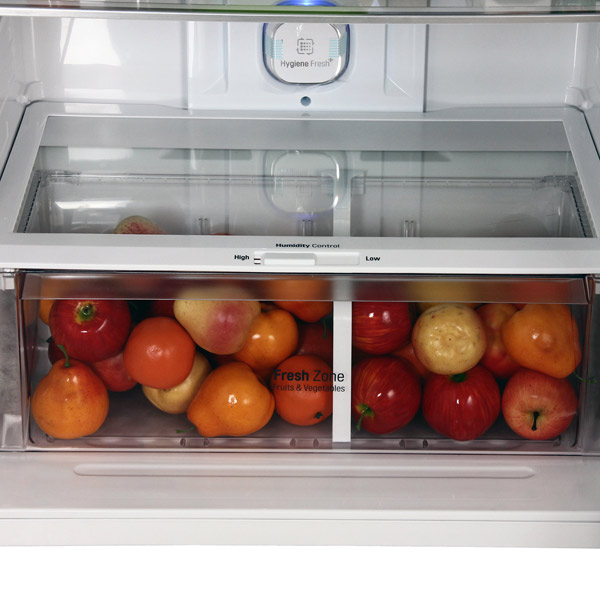 Холодильник с верхней морозильной камерой Широкий LG GN-M702HMHM — фото 6