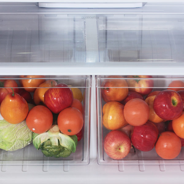 Холодильник с верхней морозильной камерой Широкий Sharp SJXE59PMBE — фото 4