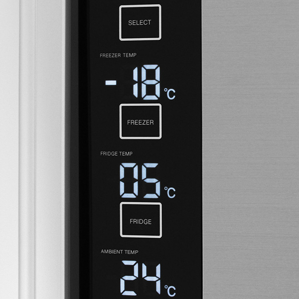 Холодильник с верхней морозильной камерой Широкий Haier HRF-659 — фото 3
