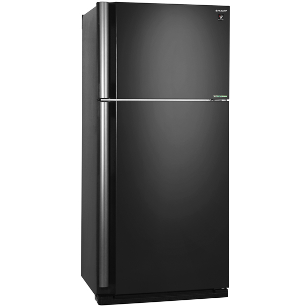Холодильник с верхней морозильной камерой Широкий Sharp SJ-XE55PMBK