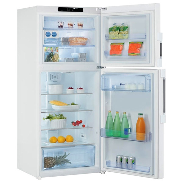Холодильник с верхней морозильной камерой Широкий Whirlpool WTV 4125 NF W — фото 2