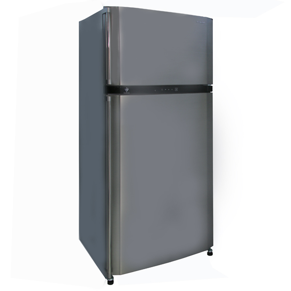 Холодильник с верхней морозильной камерой Широкий Sharp 561 RHS