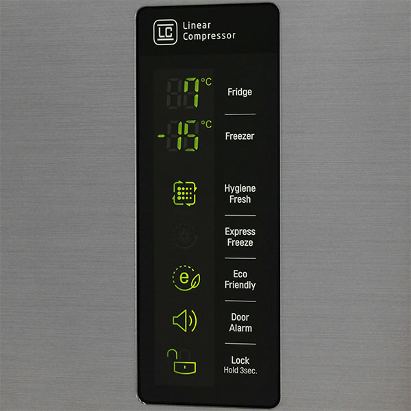 Холодильник с нижней морозильной камерой Широкий LG GC-B559PMBZ — фото 3