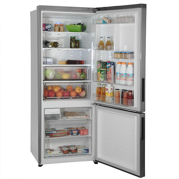 Холодильник с нижней морозильной камерой Широкий LG GC-B559PMBZ — фото 6