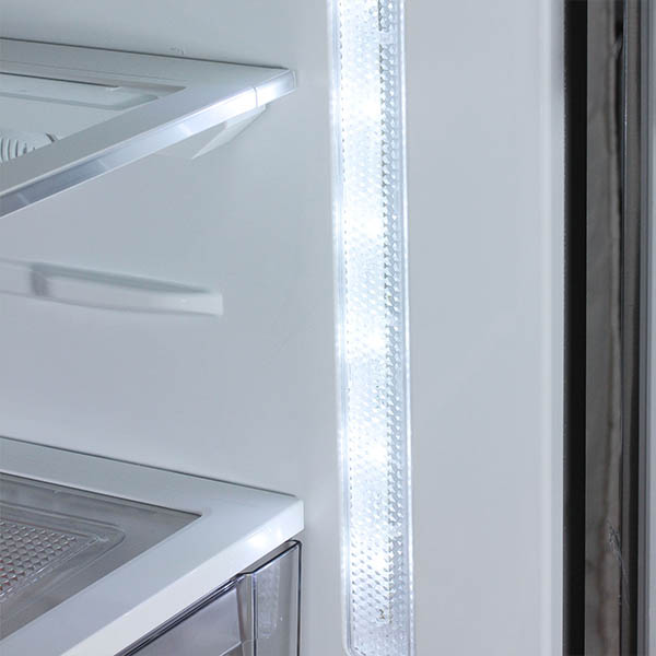 Холодильник с нижней морозильной камерой Широкий LG GC-B559EABZ — фото 4
