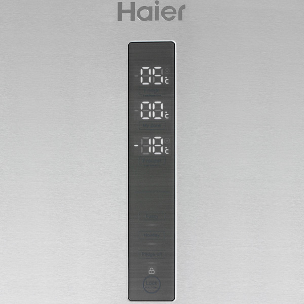 Холодильник с нижней морозильной камерой Широкий Haier A3FE742CMJRU — фото 2