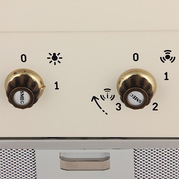 Вытяжка 90 см Smeg KCM900POE — фото 4