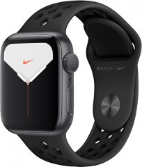 Смарт-часы Apple Watch S5 Nike+ 40mm Space Grey Sport Band (MX3T2RU/A)