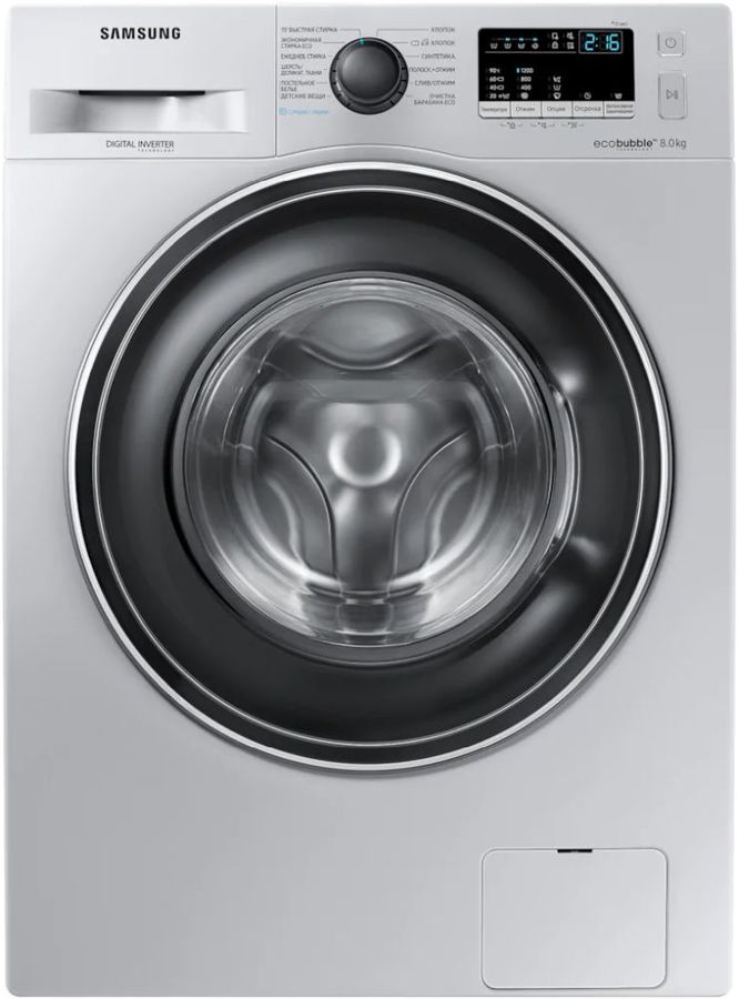 Стиральная машина SAMSUNG WW80R42LHESDLP, фронтальная