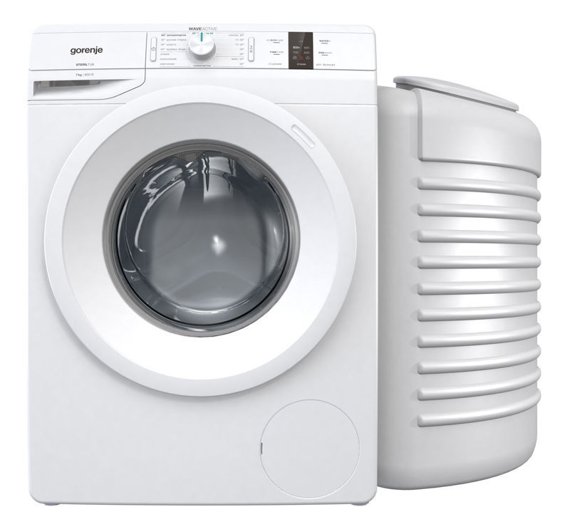 Стиральная машина GORENJE WP7Y2/RV+PS PL95, с резервуаром, фронтальная