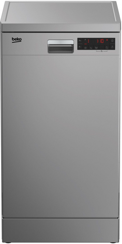 Посудомоечная машина Beko DFS25W11S серебристый (узкая) — фото 2