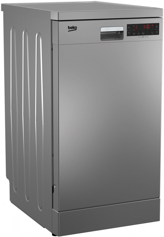 Посудомоечная машина Beko DFS25W11S серебристый (узкая)