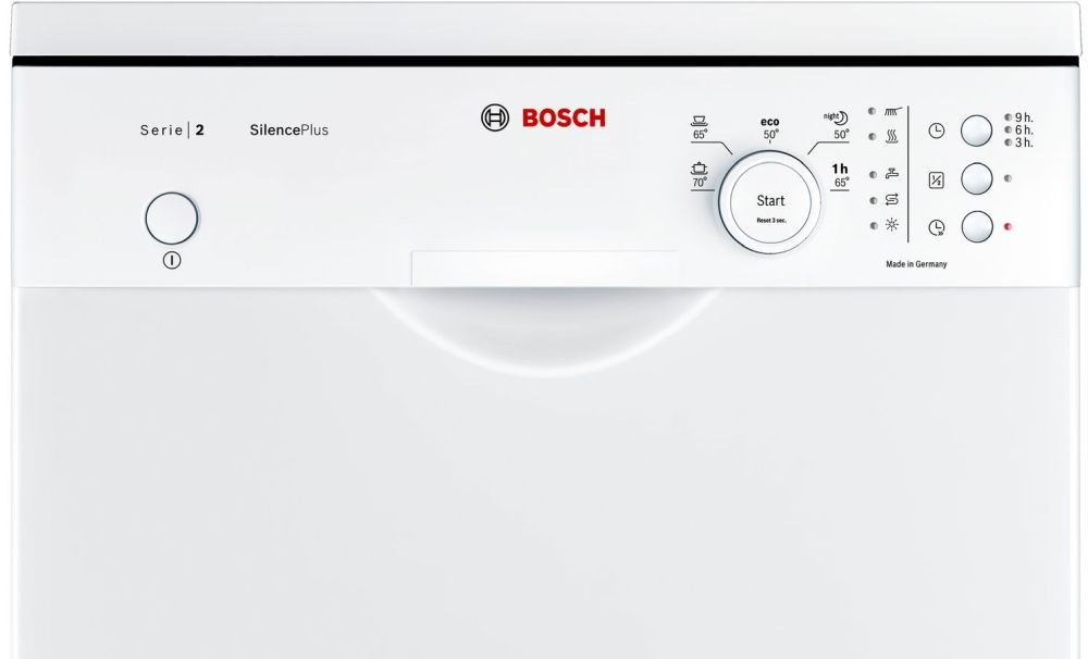 Посудомоечная машина Bosch SPS25FW03R белый (узкая) — фото 2