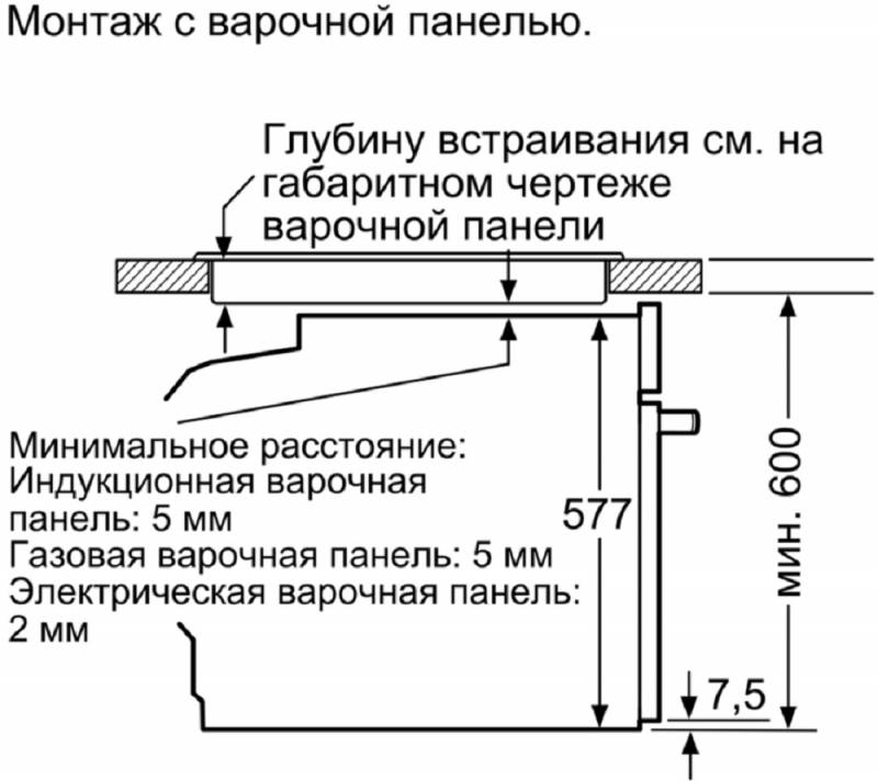 Духовой шкаф Электрический Bosch HBG636LS1 нержавеющая сталь — фото 4