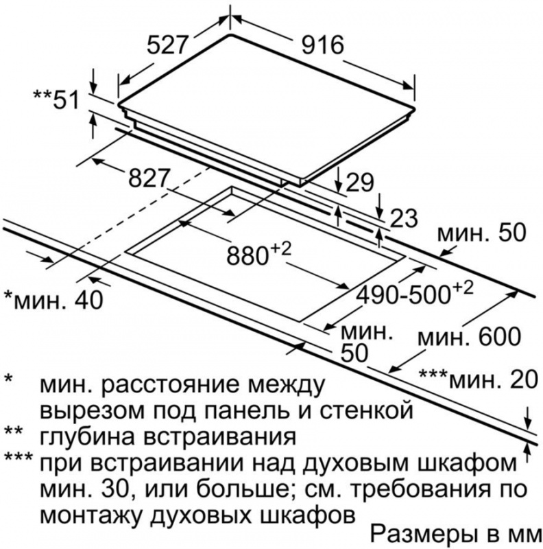 Индукционная варочная поверхность Bosch PXX975KW1E черный