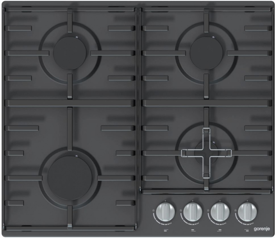 Газовая варочная поверхность Gorenje G640MB черный — фото 2