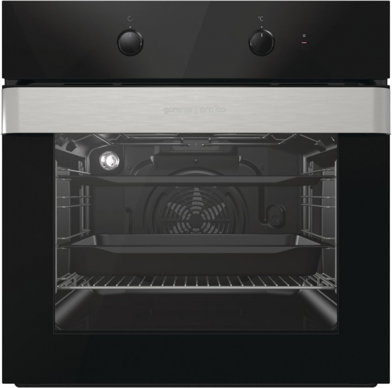 Духовой шкаф Электрический Gorenje BO717ORAB черный/нержавеющая сталь — фото 5