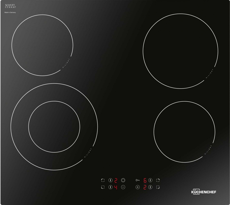 Варочная поверхность Kuchenchef KHC611 черный
