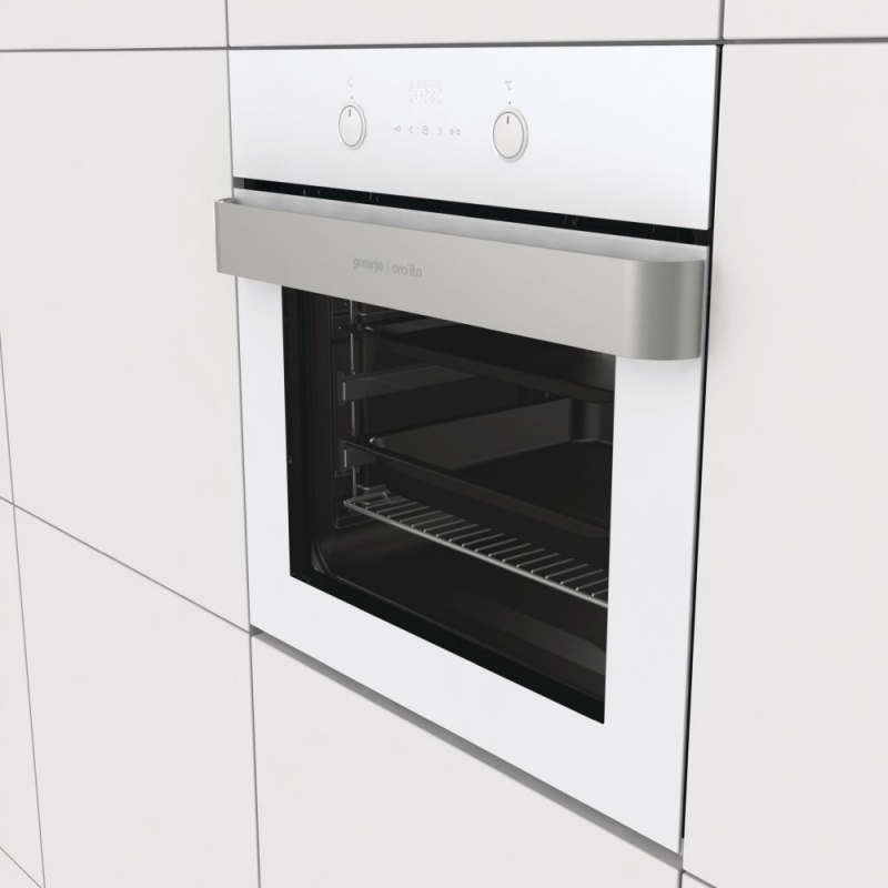 Духовой шкаф Электрический Gorenje BO737ORAW белый/нержавеющая сталь — фото 4