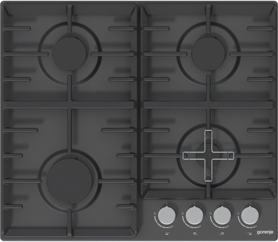Газовая варочная поверхность Gorenje G641AMB черный — фото 3