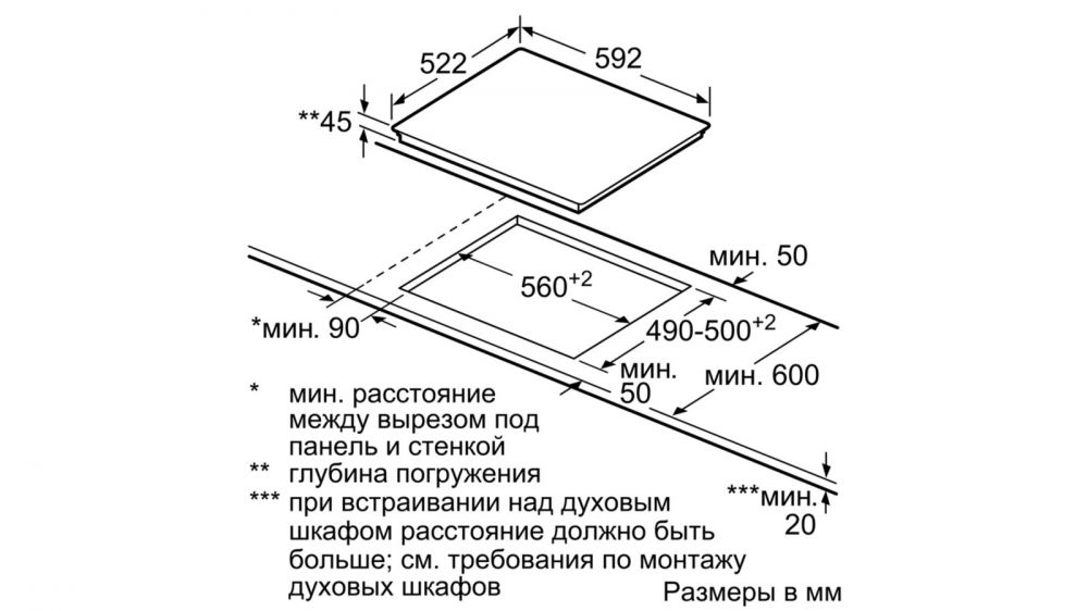 Варочная поверхность Bosch PKN652FP1E белый
