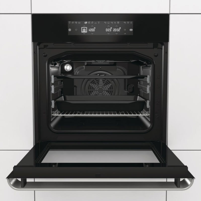 Духовой шкаф Электрический Gorenje BO758ORAB черный/нержавеющая сталь — фото 3