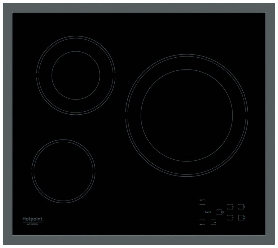 Варочная поверхность Hotpoint-Ariston HR 603 X черный — фото 2