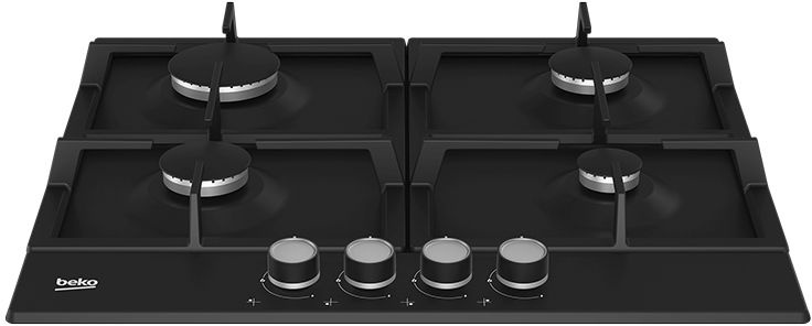 Газовая варочная поверхность Beko HIAG64225SB черный — фото 3