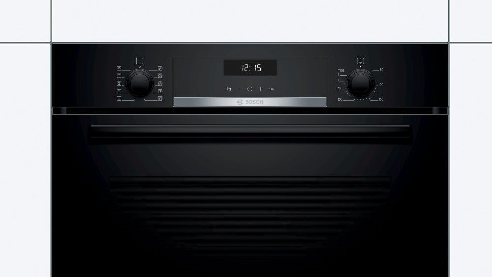 Встраиваемый комплект Bosch HBG537NB0R + PKF651B17 черный/черный — фото 3