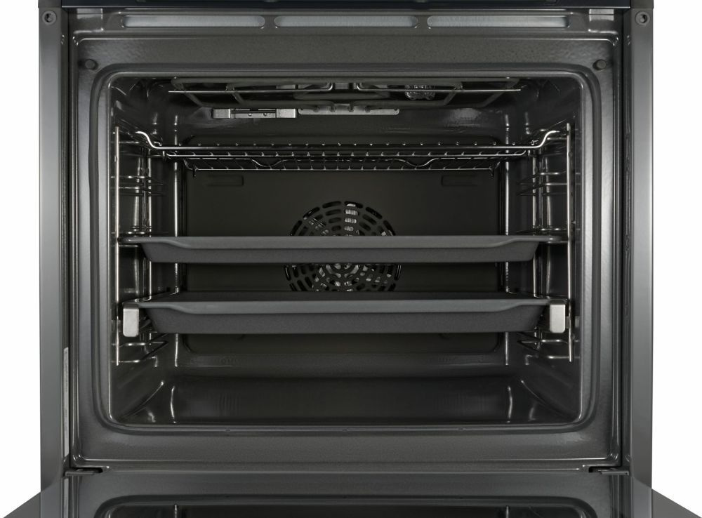 Встраиваемый комплект Bosch HBG537NB0R + PKF651B17 черный/черный — фото 2