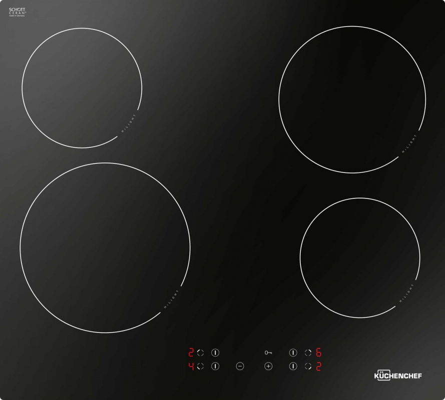 Варочная поверхность Kuchenchef KHC610 черный