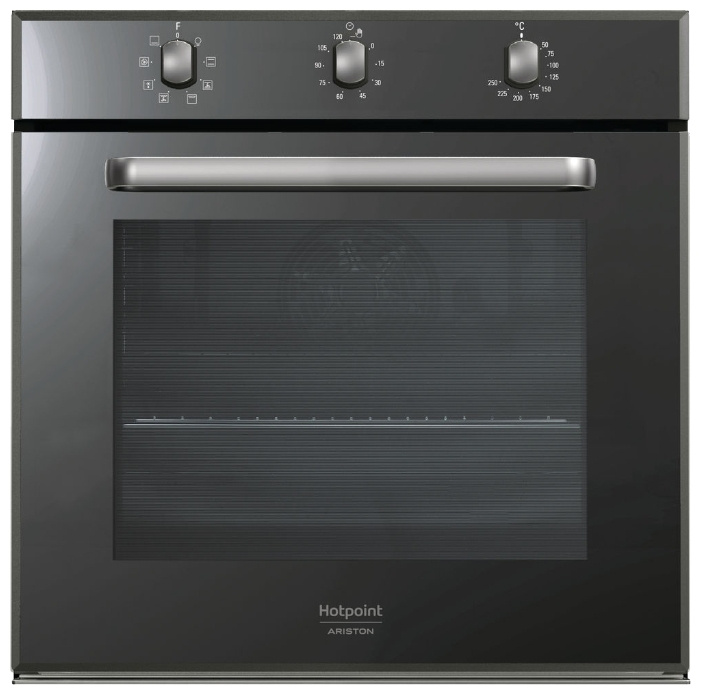 Духовой шкаф Электрический Hotpoint-Ariston FID 834 H MR HA зеркальный/черный — фото 2