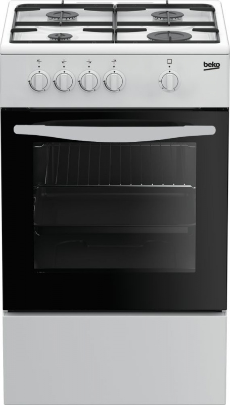 Плита Газовая Beko FFSG42012W белый реш.эмаль