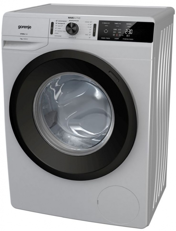 Стиральная машина Gorenje Colour WE72S3A класс: A+++ загр.фронтальная макс.:7кг серебристый — фото 2
