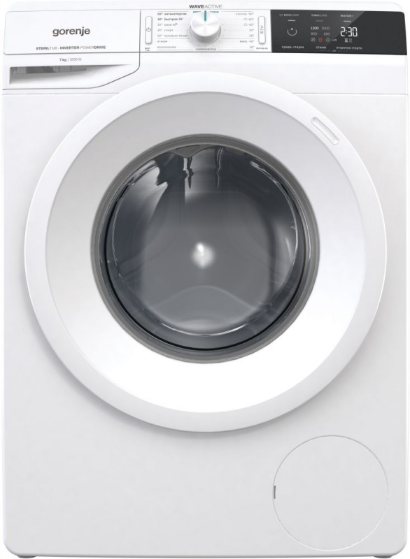 Стиральная машина Gorenje WEI72S3 класс: A-30% загр.фронтальная макс.:7кг белый — фото 4