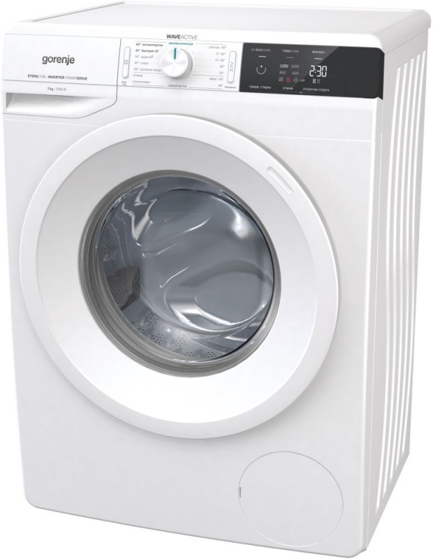 Стиральная машина Gorenje WEI72S3 класс: A-30% загр.фронтальная макс.:7кг белый — фото 2