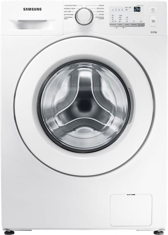 Стиральная машина Samsung WW60J3097LWDLP класс: A загр.фронтальная макс.:6кг белый — фото 3