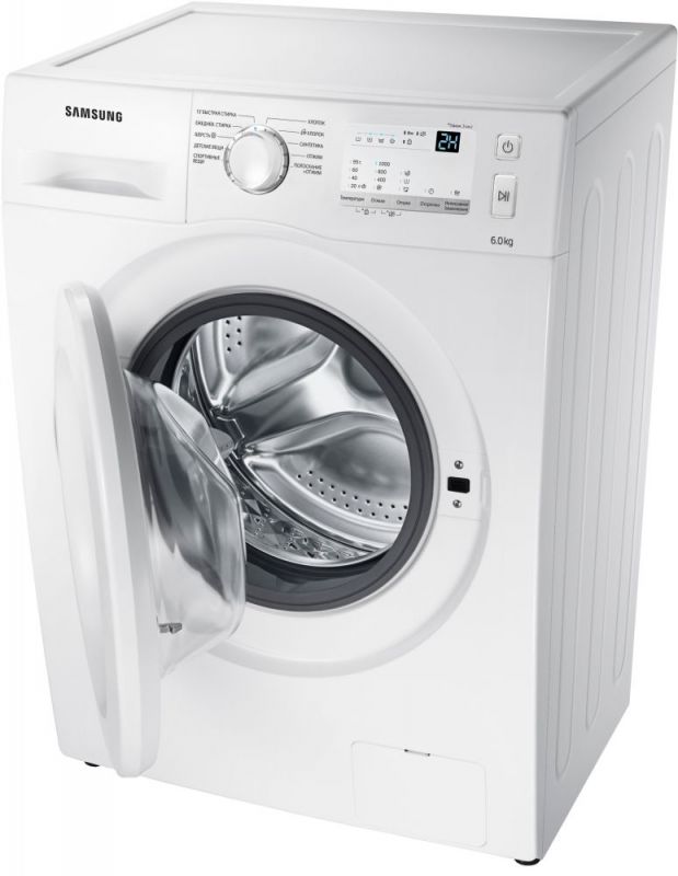 Стиральная машина Samsung WW60J3097LWDLP класс: A загр.фронтальная макс.:6кг белый