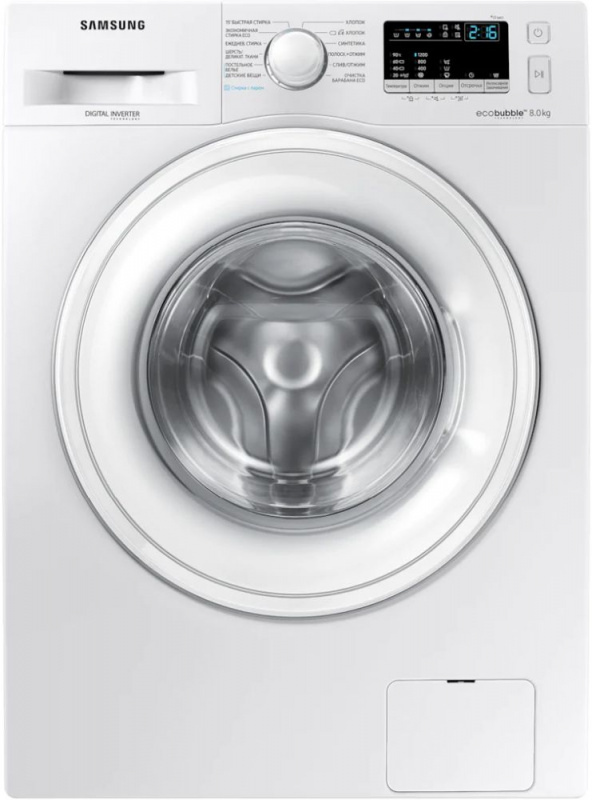 Стиральная машина Samsung WW80R42LHDWDLP класс: A загр.фронтальная макс.:8кг белый