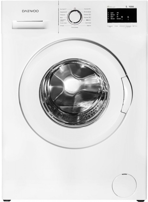 Стиральная машина Daewoo WMD-S510B1 класс: A загр.фронтальная макс.:5кг белый