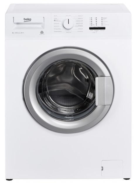 Стиральная машина Beko WRE64P1BSW класс: A+ загр.фронтальная макс.:6кг белый
