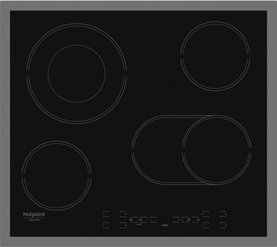 Варочная поверхность Hotpoint-Ariston HR 616 X черный — фото 2