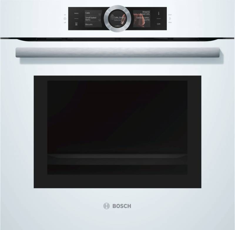 Духовой шкаф Электрический Bosch HMG656RW1 белый