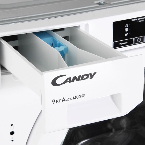 Стиральная машина Candy CBWM 914DW-07 класс:A+++ загрузка до 9кг отжим:1400об/мин белый — фото 4