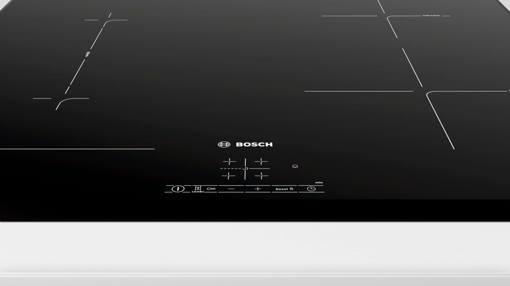 Индукционная варочная поверхность Bosch PWP651BB5E черный — фото 2