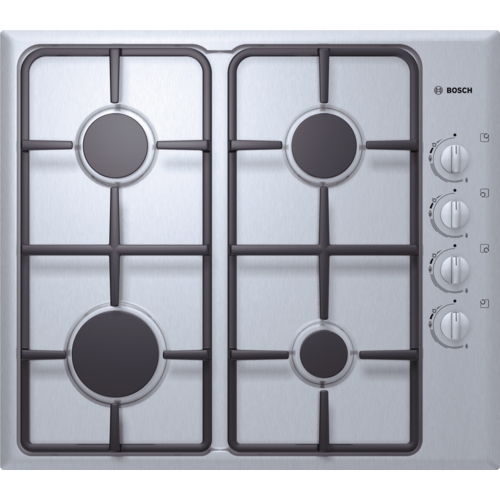 Газовая варочная поверхность Bosch PBP6C5B90 нержавеющая сталь