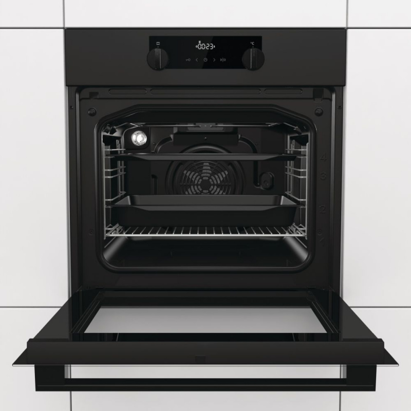Духовой шкаф Электрический Gorenje BO735E11BK-2 черный матовый — фото 4